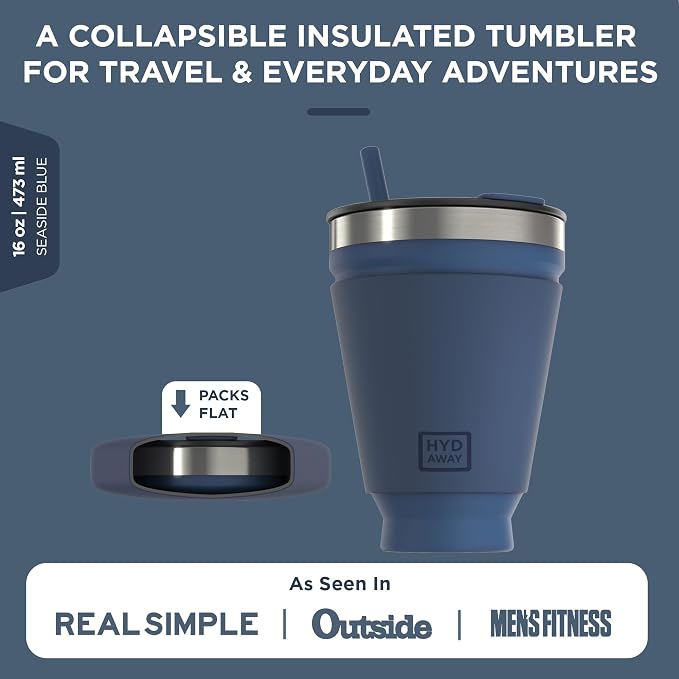 HYDAWAY 16oz Collapsible Tumbler - Image 2