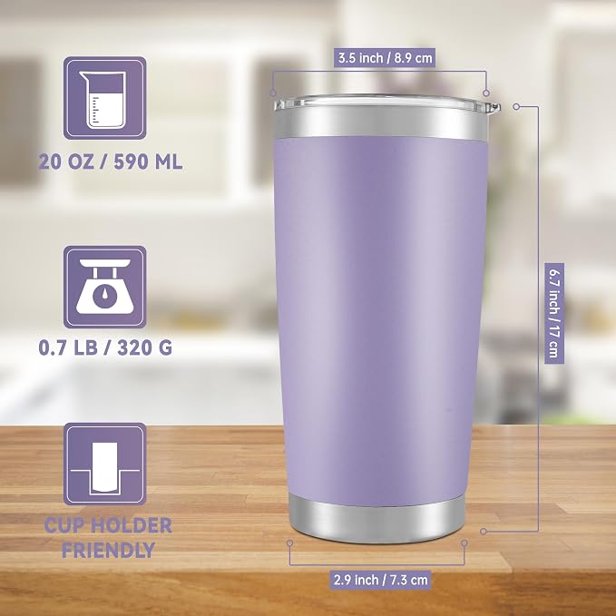 20 oz Tumbler Stainless Steel Tumblers - Image 5