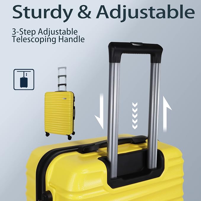 Luggage Sets 3 Piece-Suitcase Set- Luggage - Image 5
