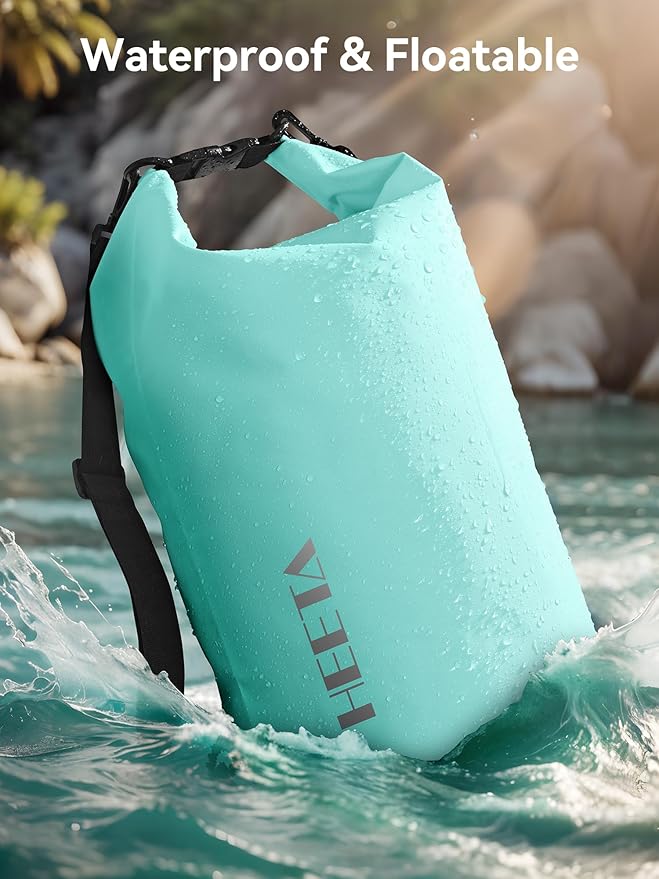 HEETA Waterproof Dry Bag for Women Men 5L/10L/20L/30L/40L Roll Top Lightweight - Image 3