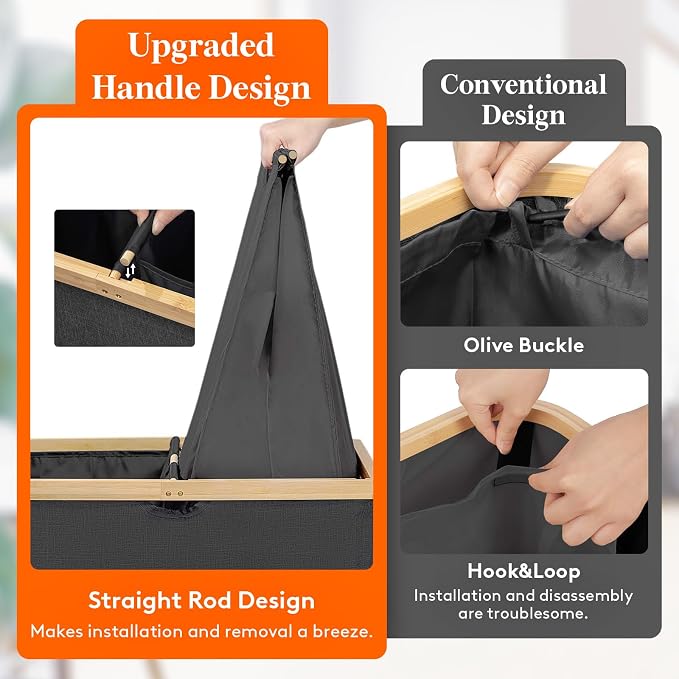 Lifewit 160L Double Laundry Hamper - Image 3