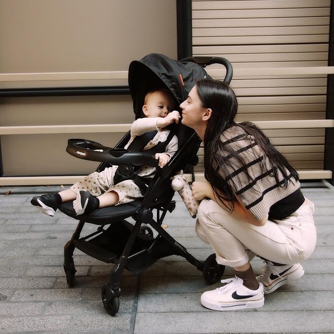 Mompush Lithe V2 Lightweight Travel Stroller, Compact Foldable Baby Stroller - Image 6