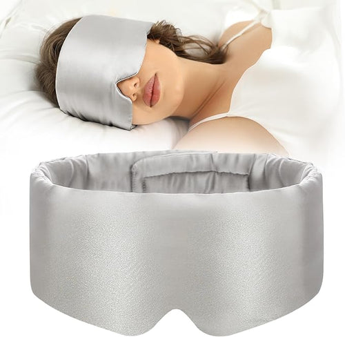 100% Mulberry Silk Sleep Mask Eye Mask by SECZIPE