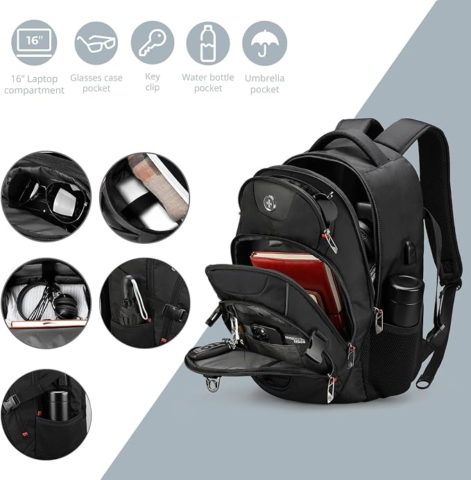 Swissdigital Design Travel Backpack - Image 8
