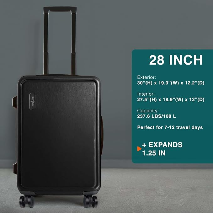 Luggage Sets 3 Piece, 22 Inch Carry on Luggage and 28 Inch Suitcases - Image 3