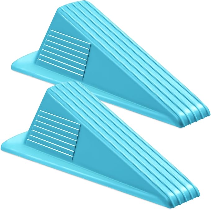 Frienda 2 Pcs Jumbo Door Stoppers Heavy Duty Door Stopper Tall up to 2inch Tall by Frienda
