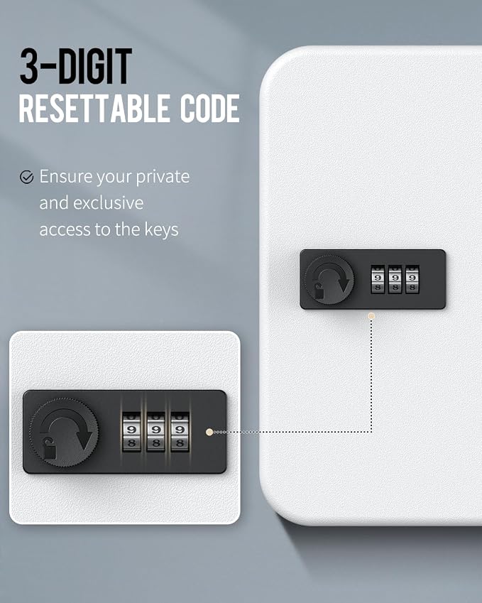 Uniclife 20 Position Key Cabinet - Image 5