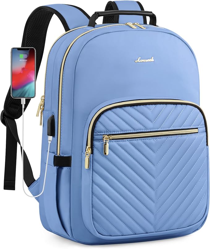 LOVEVOOK Laptop Backpack Purse for Women, Work Business Travel Computer Bags by LOVEVOOK