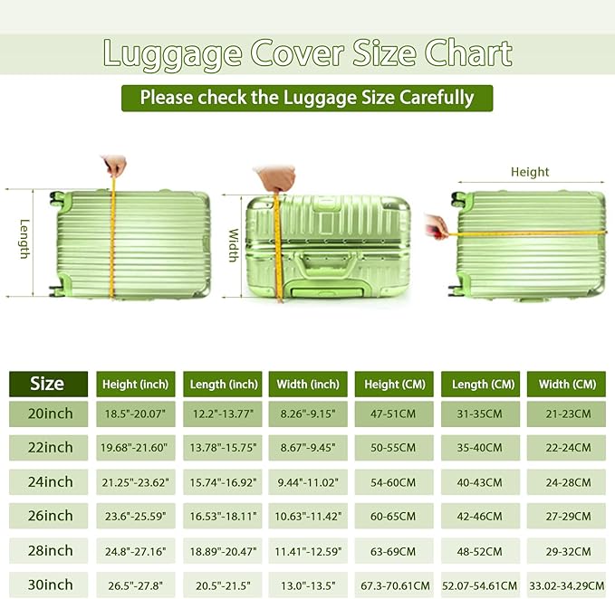 Thicken Clear Luggage Cover Protector - Image 2