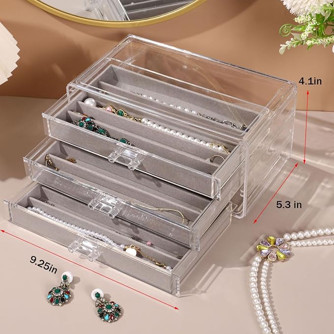 Necklace Organizer Box, Tray - Image 3