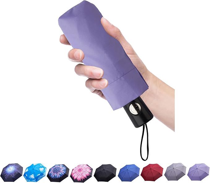 Goothdurs Automatic Mini Travel Windproof Umbrella Compact Auto Open/Close by Goothdurs