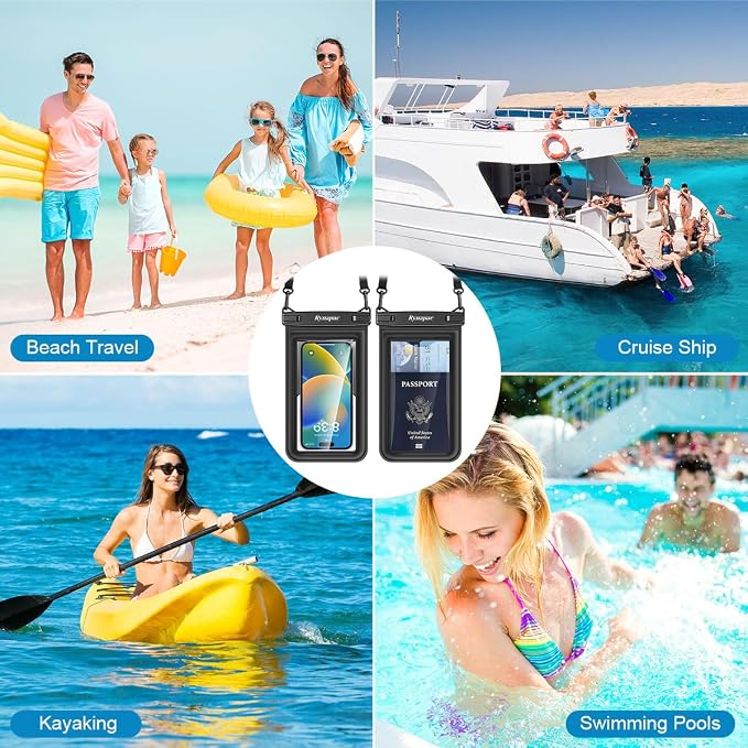 Floating Waterproof Phone Pouch 2 Pack - Image 7