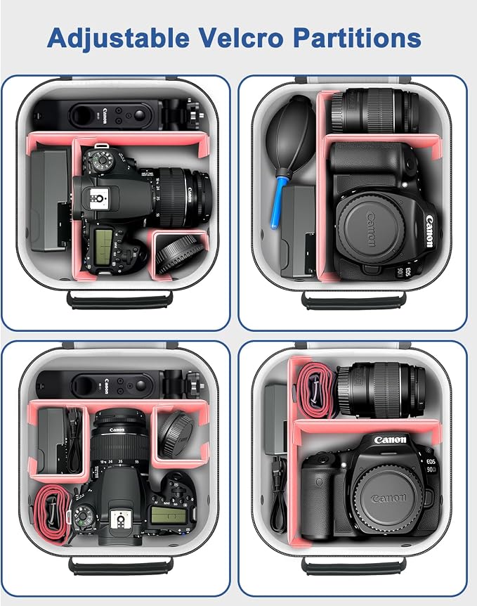 Krypthos Travel Camera Storage Case Compatible - Image 2