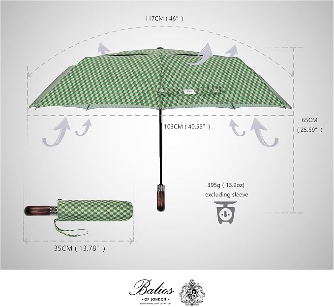 Balios Travel Folding Umbrella - Image 4