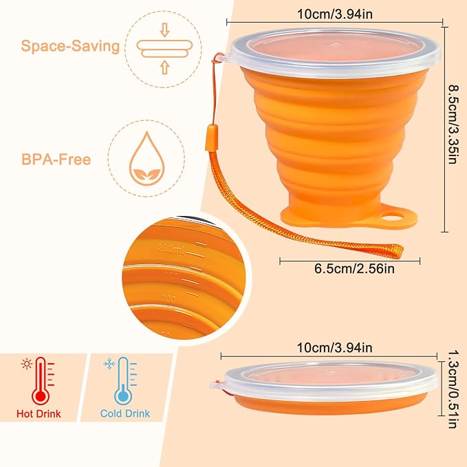 Collapsible Cups for Traveling - Image 4