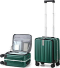 Hanke 16 Inch Underseat Carry On Suitcases by Hanke