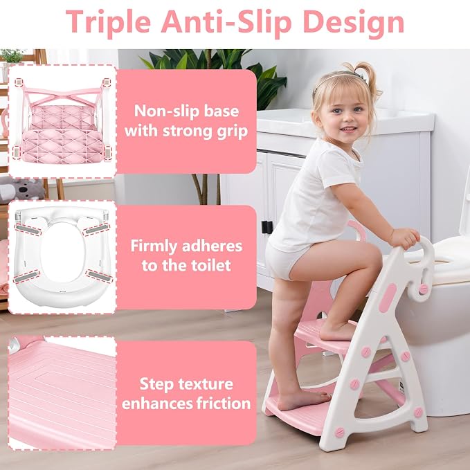 Potty Training Seat: 2 in 1 Design Potty Seat - Image 5