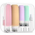 16 Pack Travel Bottles for Toiletries, Large 6oz Silicone Travel Containers jar by Mrsdry