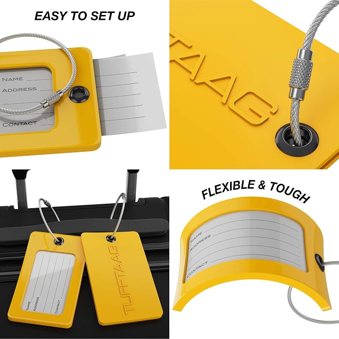 Luggage Tags Business Card Holder by TUFFTAAG - Image 3