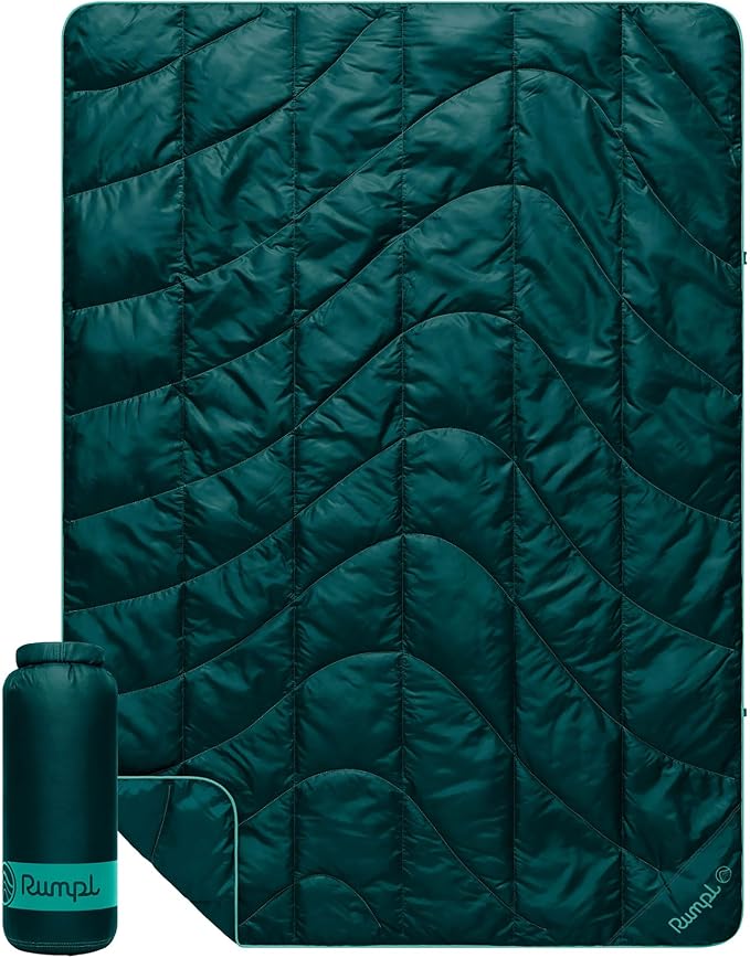 Rumpl Travel Puffy Blanket, Ultra-Packable Travel-Size Warmth and Comfort by Rumpl