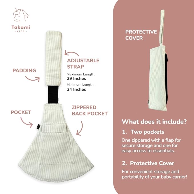 Ergonomic Lightweight Adjustable Toddler Sling Baby Carrier - Image 8