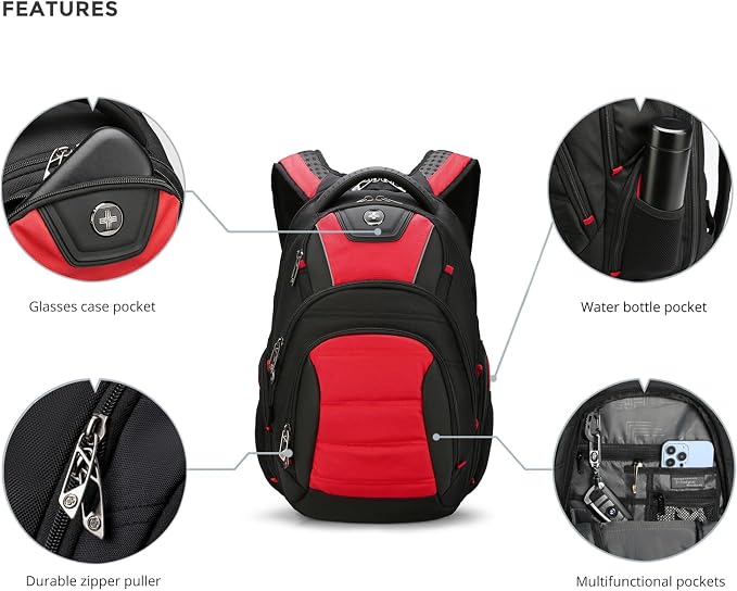 Swissdigital Design Men's Laptop Backpack - Image 4
