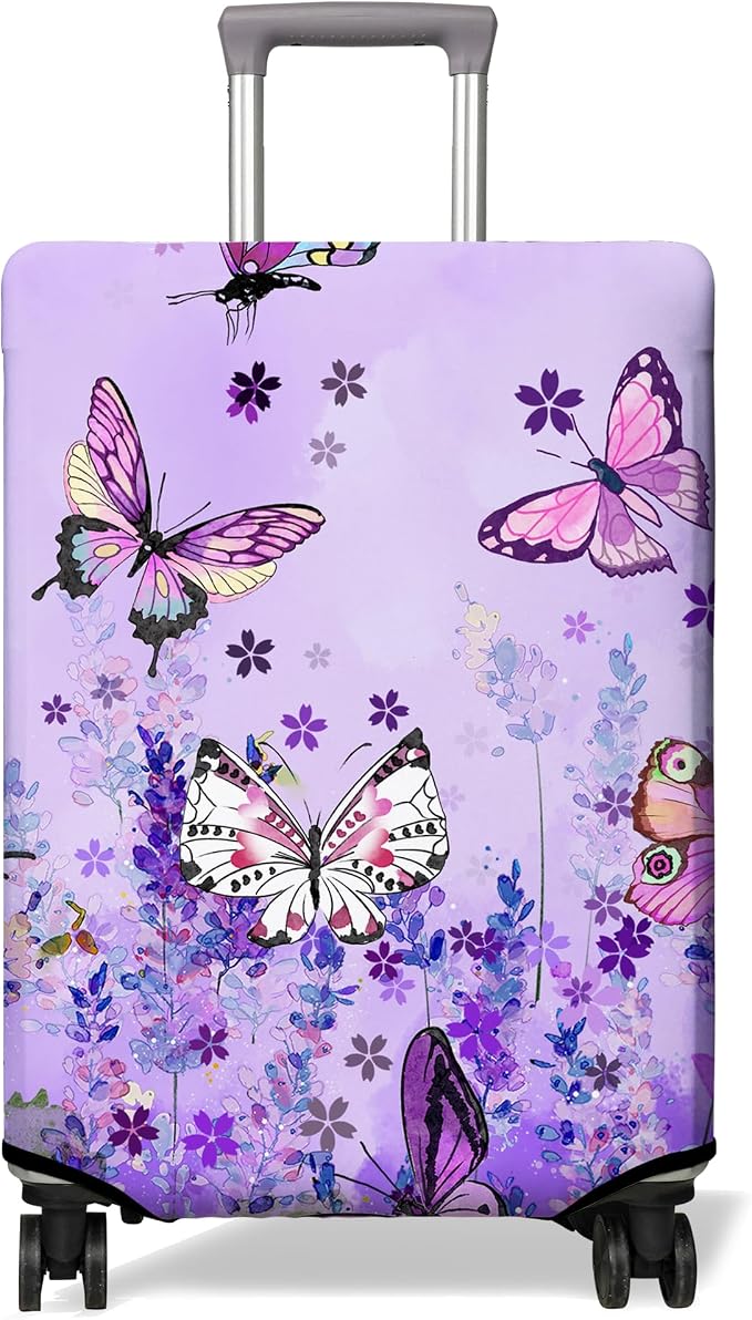 Travel Luggage Cover Suitcase Protector Fits 18-32 Inch Wheel Covers by PtRug