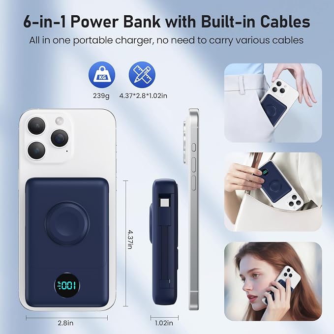 Magnetic Portable Charger for iPhone - Image 7