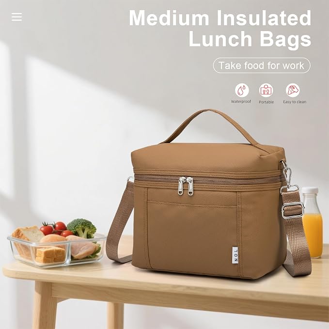 NOL Natural Organic Lifestyle Insulated Lunch Bags - Image 5