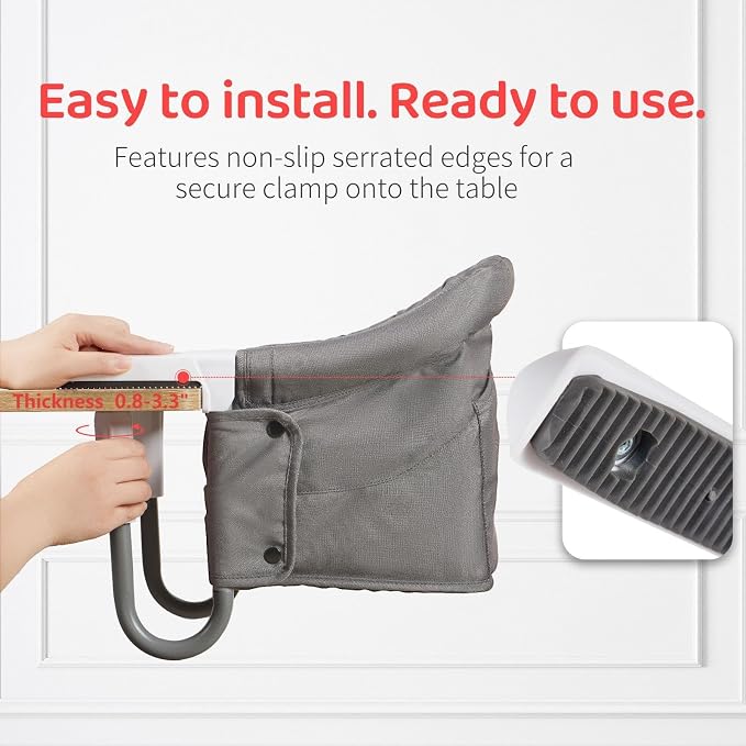 Hook On High Chair Portable & Foldable - Image 6