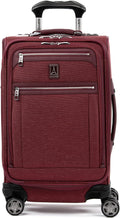 Travelpro Platinum Elite Softside Expandable Carry on Luggage, 8 Wheel Spinner by Travelpro
