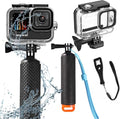 Compatible for Go Pro Hero 13 12 11 10 9 Black Waterproof Housing Case by BODQQ