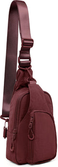 ODODOS Daily Sling Bag with Adjustable Straps Crossbody Chest Bag Lightweight by ODODOS