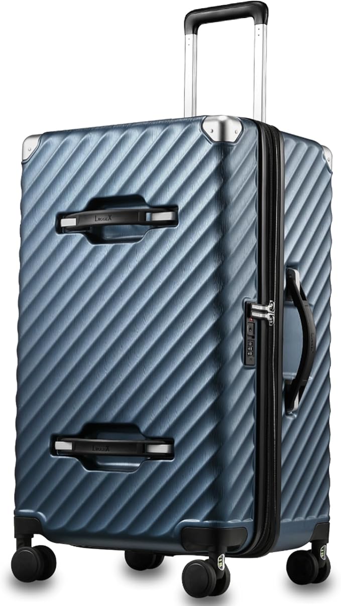 Trunk Luggage, Expandable PC Hard Shell Large Checked 28 Inch Suitcase by LuggeXLUGGAGE