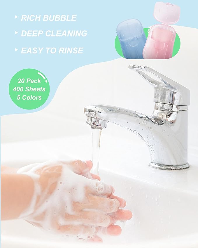 DF DUALFERV Paper Hand Soap Sheets - Image 2
