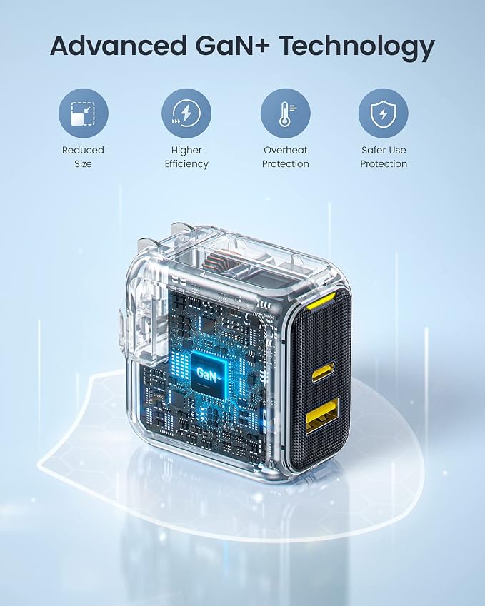 USB C Charger, AOHI 67W GaN+ PD Fast Charger Block - Image 5