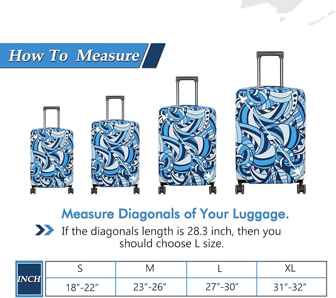 HYPER VENTURE Washable Luggage Cover - Image 5