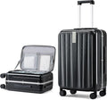 Hanke 26 Inch Large Checked Luggage PC Hard Shell Luggage Top Opening Travel by Hanke