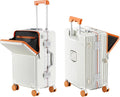 Hard Shell Luggage 26 Inch Travel Luggage, Carry-On Luggage Spinner TSA by cycyCarry