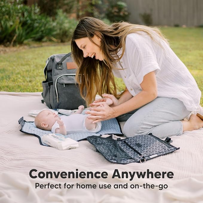 KeaBabies Portable Diaper Changing Pad - Image 7