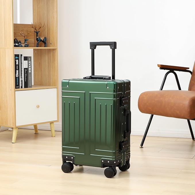 All Aluminum Carry On Luggage，Cut from Whole Aluminum Sheet，22x14x9 Airline - Image 2