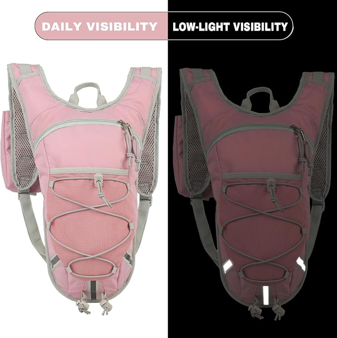 Lightweight Hydration Backpack 2L Water Bladder Pack - Image 3
