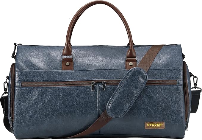 STOVER Garment Travel Duffle Bag, Large 2-in-1 Convertible Carry-on Luggage - Image 8