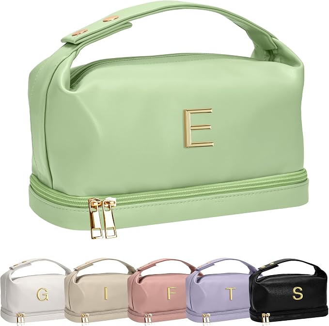 Gifts for Women, Personalized Makeup Bag Organizer by Vogewood