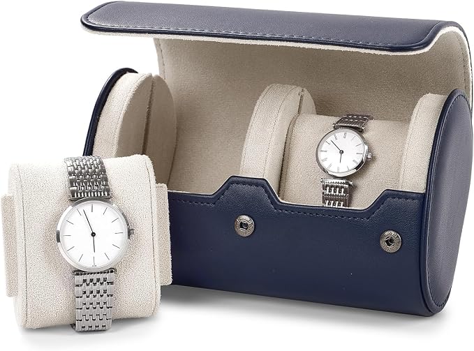 Oirlv PU Leather Watch Box for Mens Watch Organizer Case Jewelry Gift Box for - Image 6