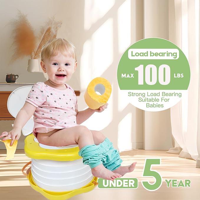 SunnySmile Toddler Travel Potty, Kids Portable Potty, Applicable to Travel - Image 6