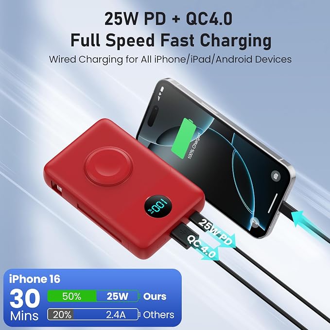 Magnetic Portable Charger for iPhone - Image 4