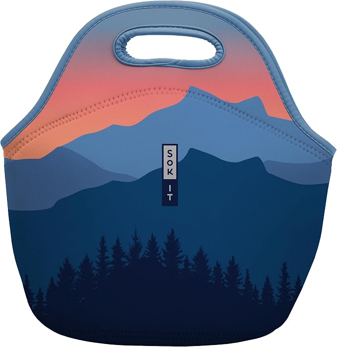 Sok It LunchTote Zippered Bag Insulated Neoprene Caddy by SokIt
