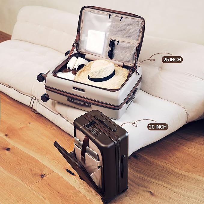 NINETYGO Carry On Luggage 22x14x9 Airline Approved, 20 Inch Suitcase - Image 3