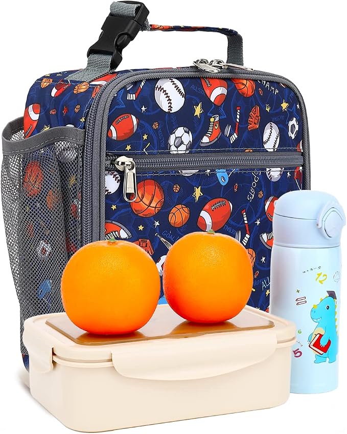 FlowFly Lunch box Insulated Soft Bag Mini Cooler Back to School Thermal Meal - Image 7